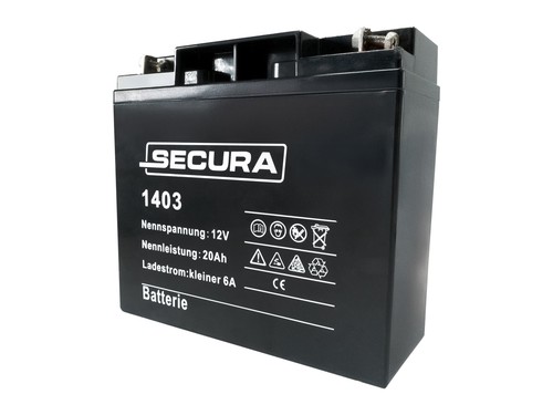 Gel batterie 12v - gel-batterie, 20ah